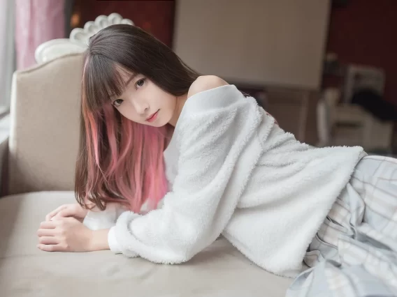 【美女写真】祖木子 – 富贵少女白丝 [49P-82MB]