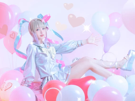 【cosplay】黑猫猫OvO –  超天酱 [16P-88MB]