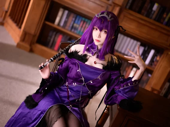 【cosplay】青青子Js – ate 斯卡哈 [48P-380M]