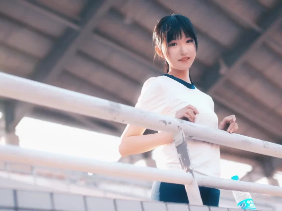 【美女写真】沧霁桔梗 – 黑丝体操服 [53P-756MB]