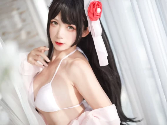 【cosplay】樱落酱 – 比叡睡衣[17P-80MB]