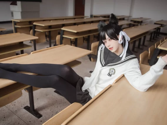 【cosplay】你的负卿 –  爱宕制服[11P-94MB]