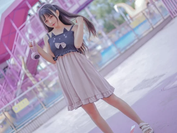 【美女写真】黑猫猫OvO – pink [21P-256MB]