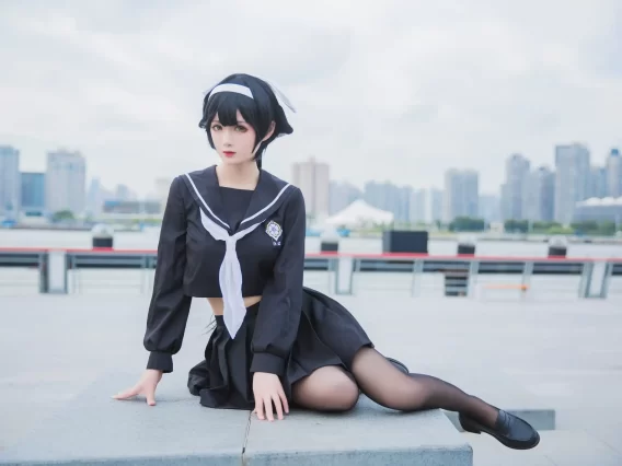 【cosplay】七海 – 高雄JK[19P-158MB]