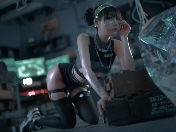 【cosplay】周叽是可爱兔兔 – 仿生人形[38P-877MB]