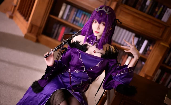 【cosplay】青青子Js – ate 斯卡哈 [48P-380M]