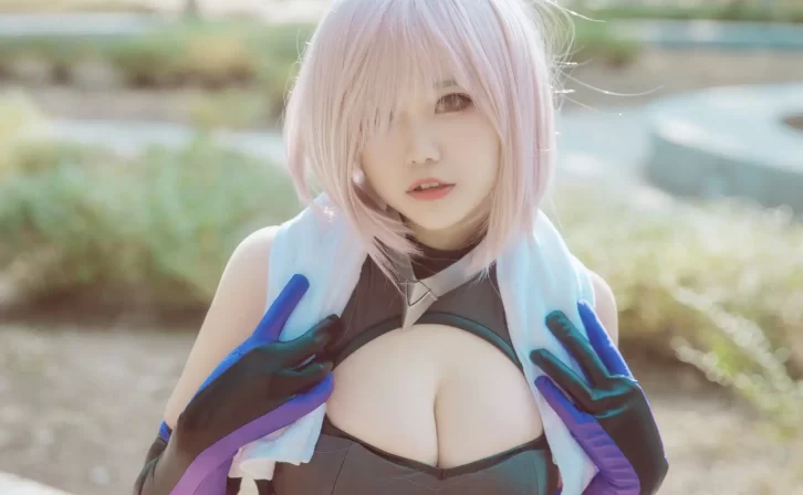 【cosplay】阿半今天很开心 – 玛修[20P-93MB]