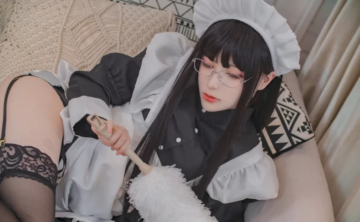 【cosplay】起司块wii – 传统女仆[82P7GIF-665MB]