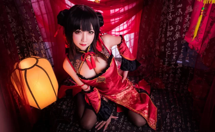 【cosplay】鬼畜瑶在不在w – 时崎狂三 [22P 415M]