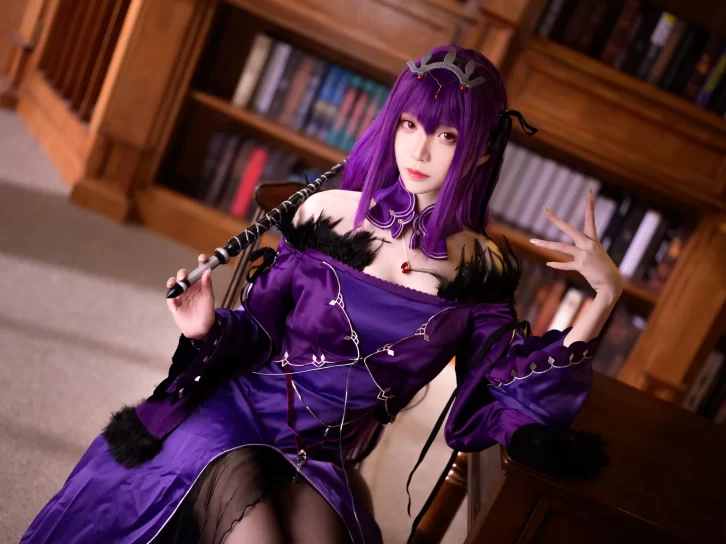 【cosplay】青青子Js – ate 斯卡哈 [48P-380M]