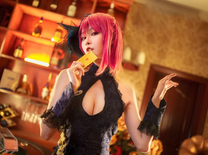 【cosplay】沧霁桔梗 – 黑太子 [11P-220M]