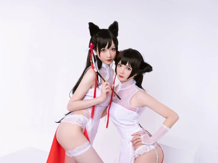 【cosplay】南宫 – 高雄爱宕旗袍+南宫牙妹双人[25P-232MB]