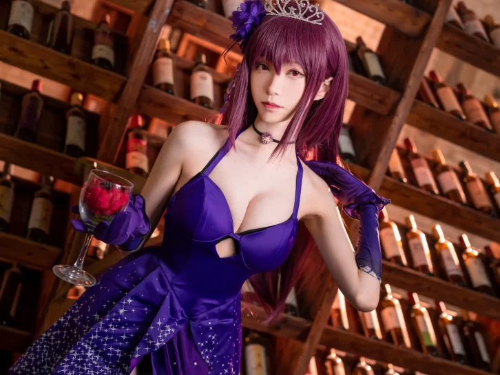 【cosplay】青青子Js – ate 斯卡哈2 [37P-296M]