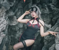 【cosplay】三刀刀miido – ⑥号本 黑贞德[77P-990MB]