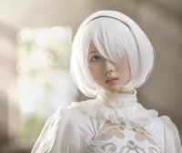 【cosplay】镜酱 – 2B白色婚纱 [13P-168MB]