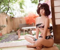 【cosplay】菌烨tako – 葛飾北斎水着 [9P-65M]