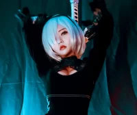 【cosplay】Potato Godzilla – 2B  [22P- 242MB]