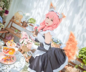 【cosplay】北之北 – FGO-玉藻前女仆[9P-102MB]