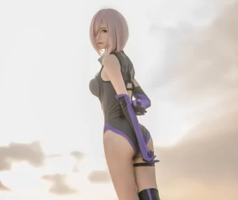 【cosplay】腐团儿 – 玛修 [9P-12MB]