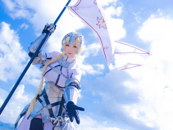 【cosplay】青青子Js – 白贞 [11P-65MB]