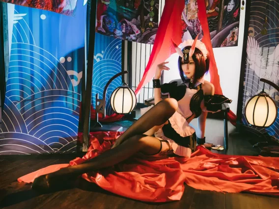 【cosplay】Vams子 – 酒吞童子女仆[42P-10MB]