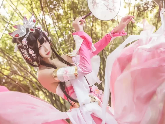 【cosplay】腐团儿 – 甄姬 [9P-35MB]