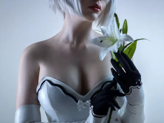 【cosplay】Sayathefox – 2B Floral [10P-131MB]