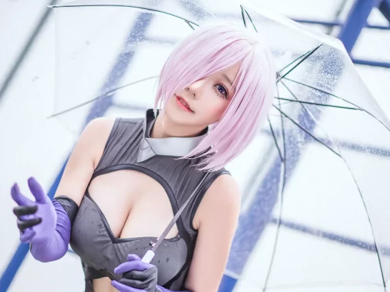 【cosplay】菌烨tako – 玛修个人训练 [17P-36MB]