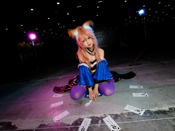 【cosplay】腐团儿 – 玉藻前 [10P-86MB]