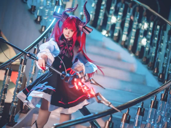 【cosplay】镜酱 – 龙娘 [9P-9MB]