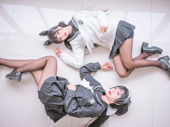 【cosplay】北之北 – 碧蓝航线-爱宕JK[9P-103MB]