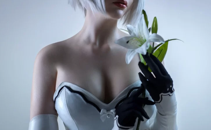 【cosplay】Sayathefox – 2B Floral [10P-131MB]