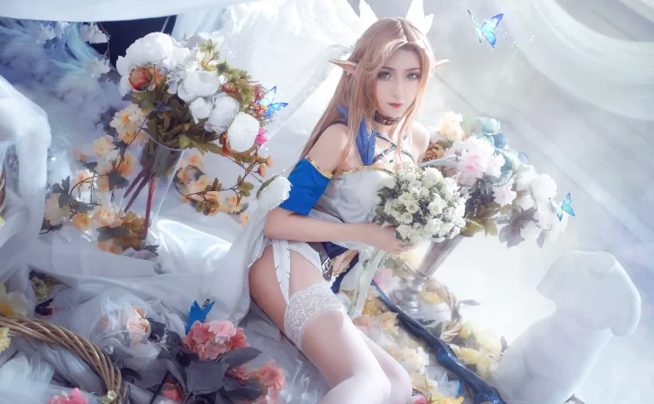 【cosplay】腐团儿 – 蒂雅娘 [12P-133MB]