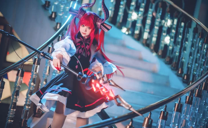 【cosplay】镜酱 – 龙娘 [9P-9MB]