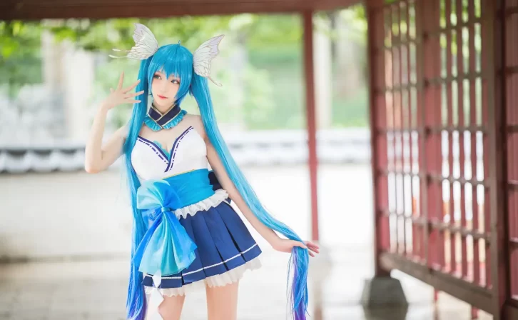 【cosplay】青青子Js – 初音未来 [9P-15M]