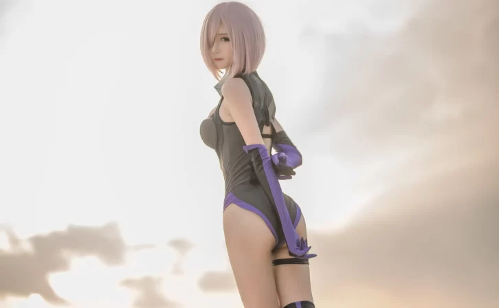 【cosplay】腐团儿 – 玛修 [9P-12MB]