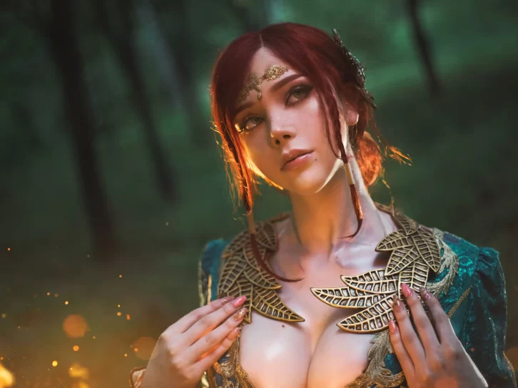 【cosplay】Sayathefox – Triss Merigold 特莉丝 [24P-166MB]