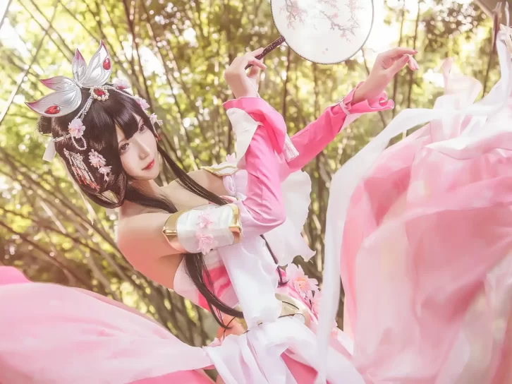 【cosplay】腐团儿 – 甄姬 [9P-35MB]