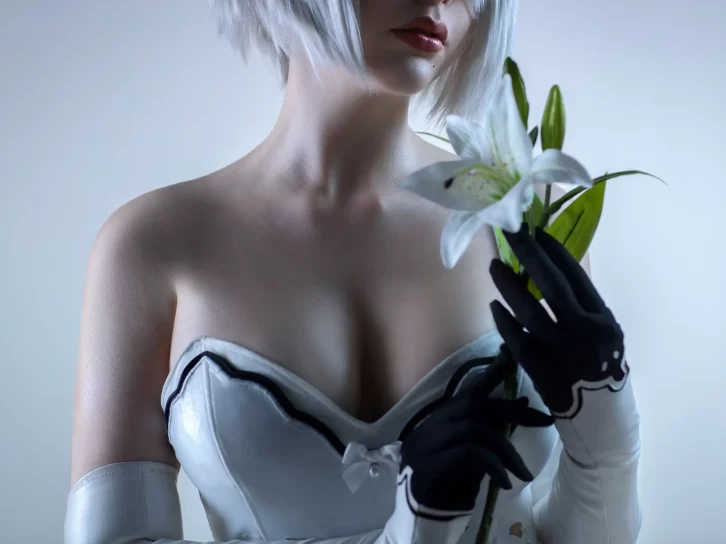 【cosplay】Sayathefox – 2B Floral [10P-131MB]