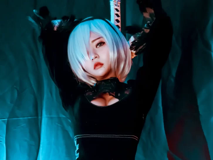 【cosplay】Potato Godzilla – 2B  [22P- 242MB]