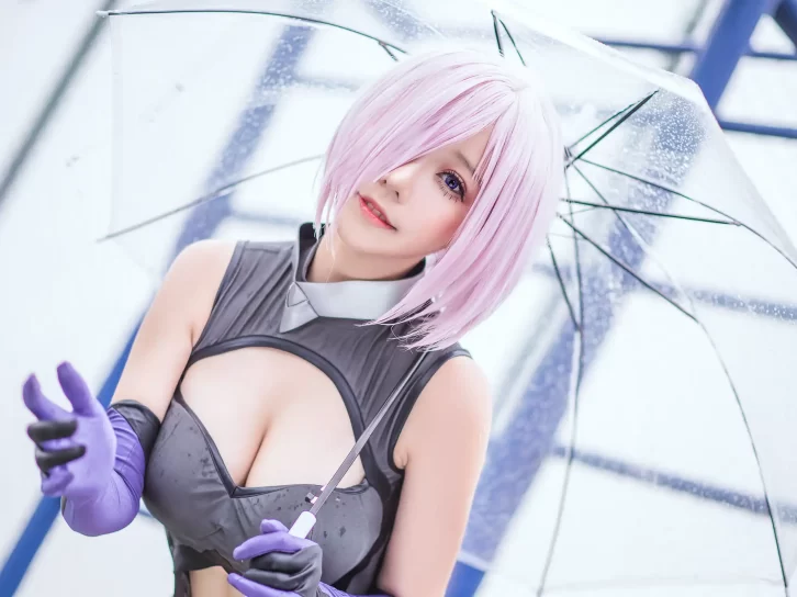 【cosplay】菌烨tako – 玛修个人训练 [17P-36MB]