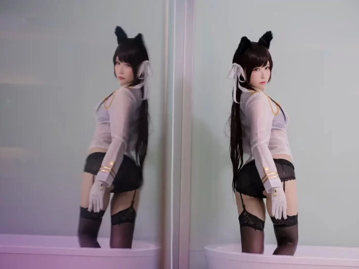 【cosplay】白神泱 – 浴缸 [13P-8MB]