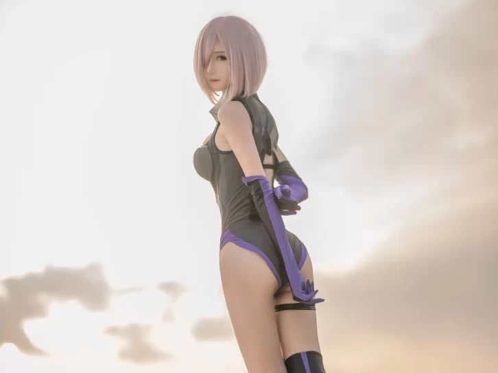 【cosplay】腐团儿 – 玛修 [9P-12MB]