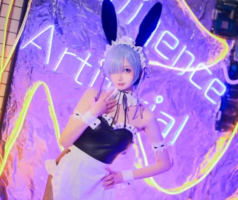 【cosplay】封疆疆v – 蕾姆兔女郎 [18P-212MB]