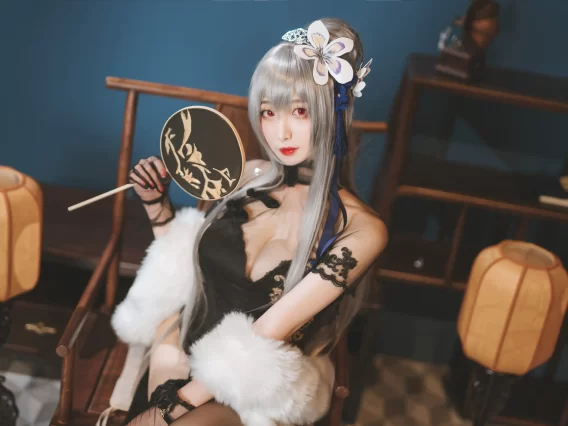 【cosplay】封疆疆v – 路易九世旗袍[35P-420MB]