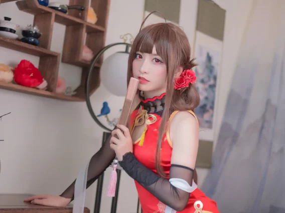 【cosplay】星野saori – DSR-50红牡丹 [10P-136MB]