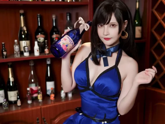 【cosplay】千夜未来(Senya Miku) – 蒂法连衣裙[20P-42MB]