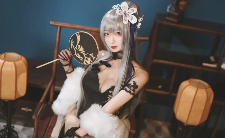 【cosplay】封疆疆v – 路易九世旗袍[35P-420MB]