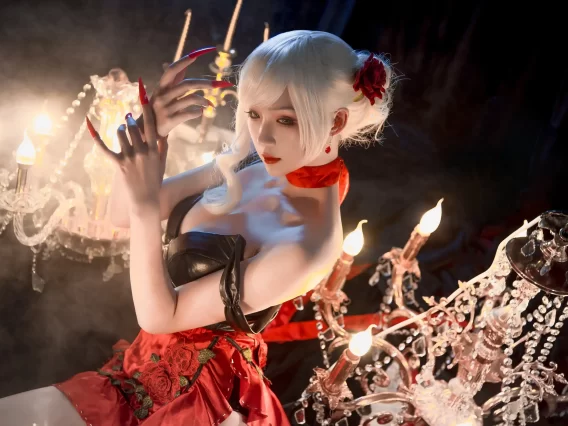 【cosplay】瓦斯塔亚小龙虾 – 灵魂探戈伊芙琳 [12P-213MB]