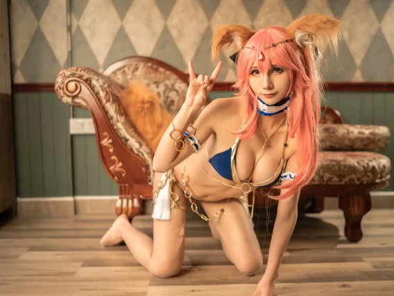 【cosplay】雅祈 – 玉藻前 [50P-788MB]